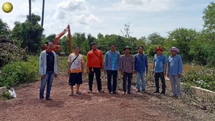 โครงการบริหารจัดการระบายน้ำเพื่อป้องกันเหตุอุทกภัยและน้ำท่วมเอ่อล้นเข้าพื้นที่เกษตรกรรมและที่อยู่อาศัยของราษฎร