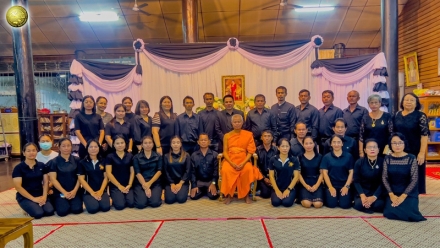 พิธีสวดพระอภิธรรมพระบรมศพ สมเด็จพระนางเจ้าสิริกิติ์ พระบรมราชินีนาถ พระบรมราชชนนีพันปีหลวง