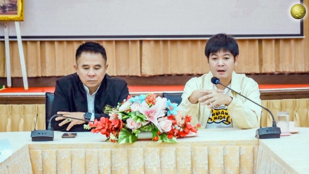 ร่วมประชุมบริหารจัดการแก้ไขปัญหาน้ำท่วม เพื่อแก้ไขปัญหาน้ำท่วมในระยะยาว