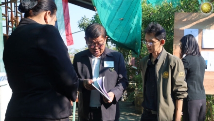 ลงพื้นที่ตรวจเยี่ยมหน่วยเลือกตั้งสมาชิกสภา อบต.ถ้ำกระต่ายทอง