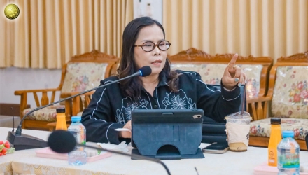 ต้อนรับคณะเทศบาลตำบลสักงาม