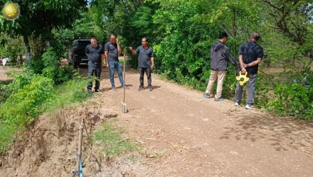 ตรวจสอบท่อระบายน้ำคลองชะนาว